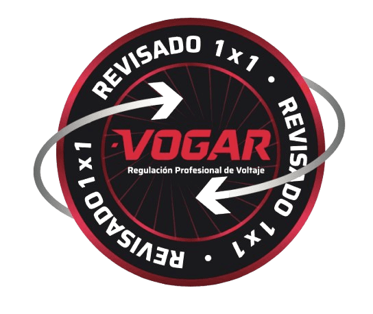 VOGAR — Revisado 1×1, regulación profesional de voltaje