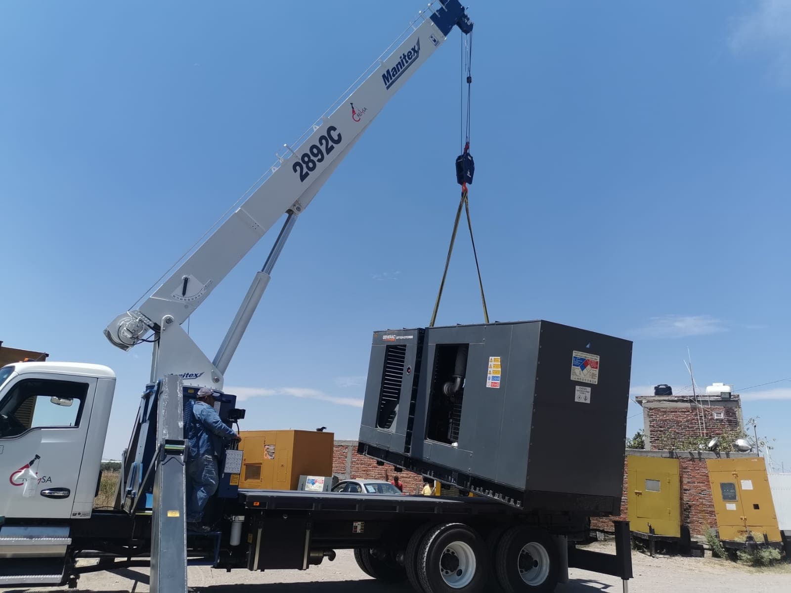 Generador industrial en renta